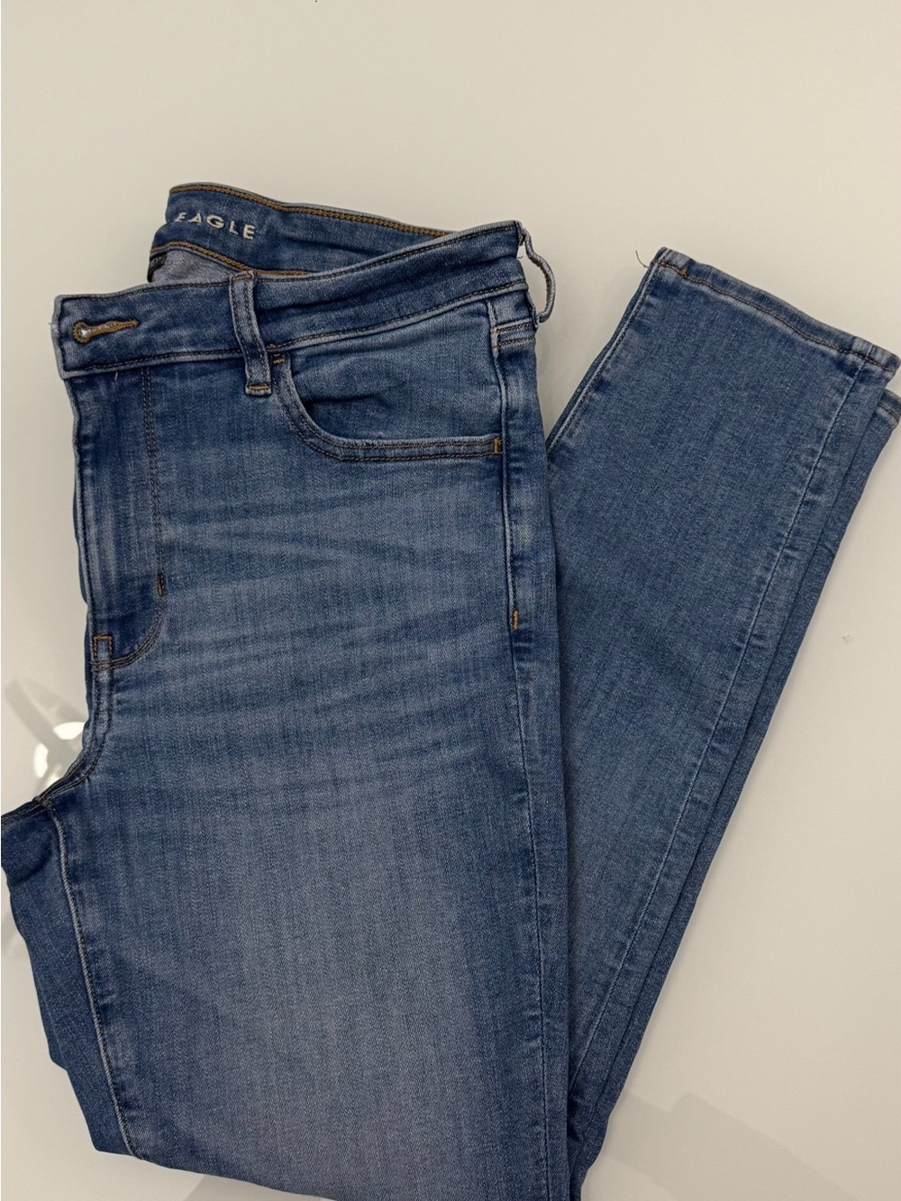 American Eagle Outfitters Womens Jegging Jeans - Faded Indigo